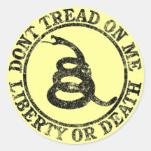 Don’t Tread on Me Stickers