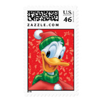 Donald Duck in Winter Clothes Stamps