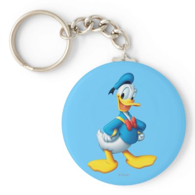 Donald Duck Pose 4 keychains