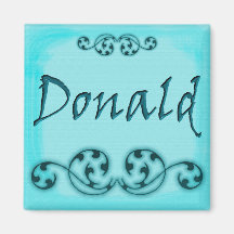 Donald Ornamental Magnet