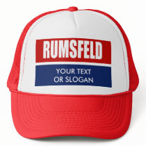 DONALD RUMSFELD 2012 HATS