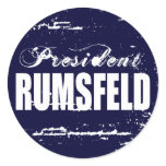 DONALD RUMSFELD 2012 STICKERS
