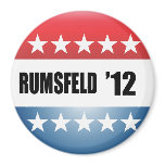 DONALD RUMSFELD REFRIGERATOR MAGNET