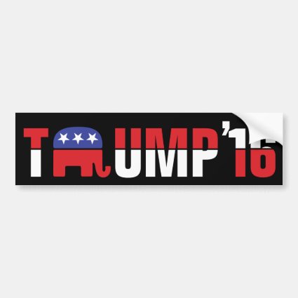 Donald Trump 2016 - Our Next Leader Car Bumper Sticker