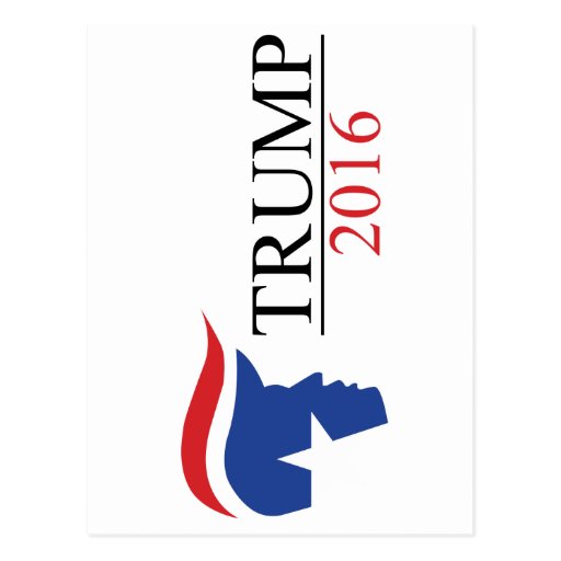 Donald Trump 2016 Presidential Logos Postcard | Zazzle