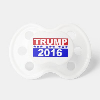 Donald Trump For President 2016 BooginHead Pacifier