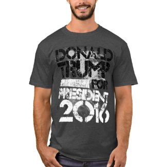 Donald Trump for President Grunge
