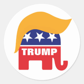 Funny Trump Stickers | Zazzle