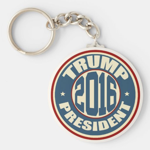 Donald Trump President 2016 Keychain | Zazzle