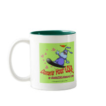 Donate Your Love with Valentine Bunny mugs