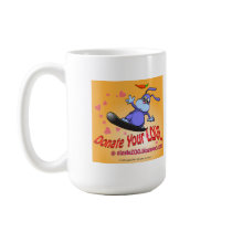Donate Your Love with Valentine Bunny mugs