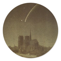 Donati Comet, 1858 Round Sticker