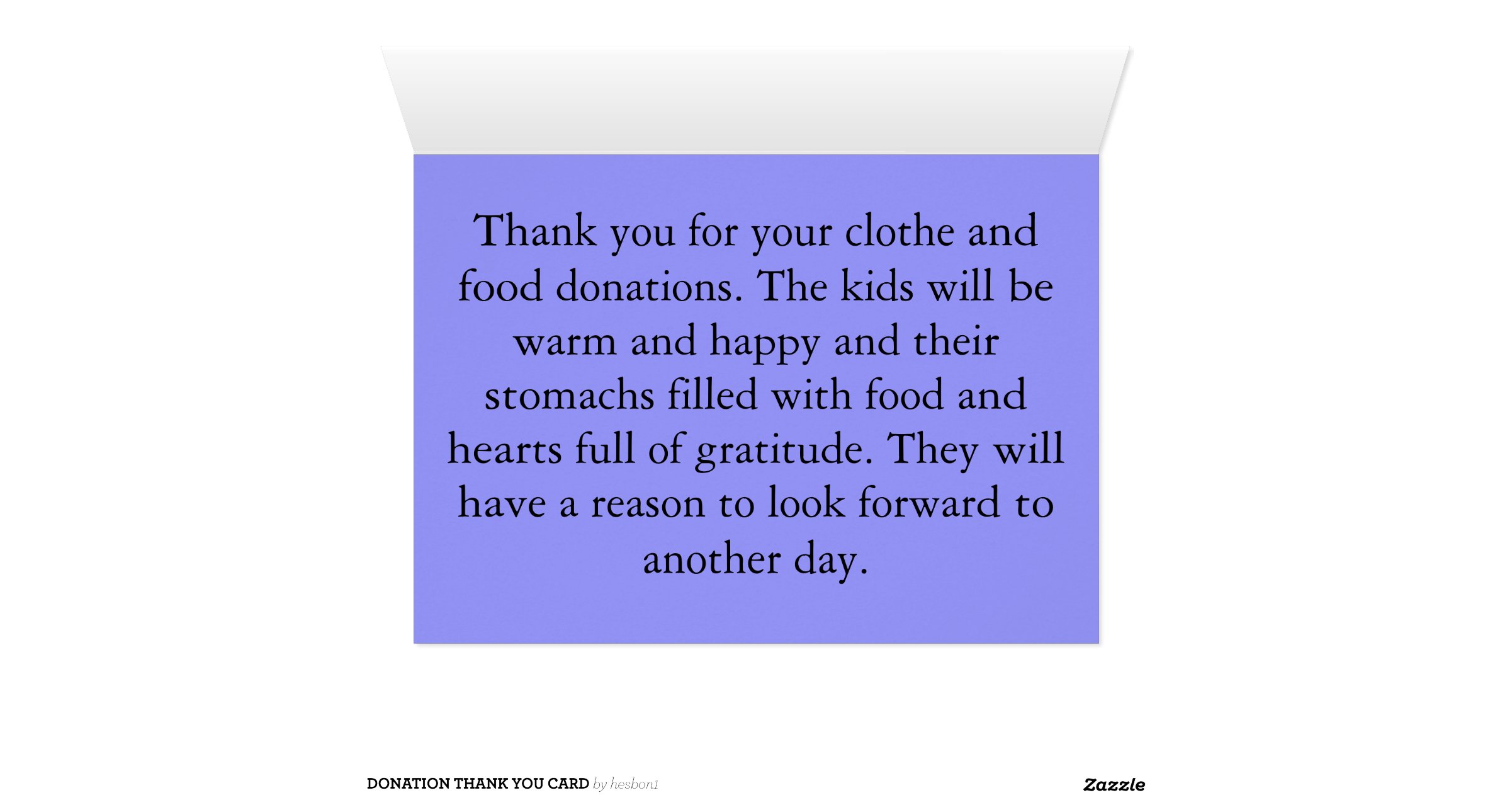 donation thank you card r7a4edc4aefae42758b50a42b8be56385 donor thank you