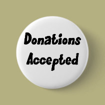 Donations Accepted Button