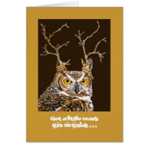 donder birthday card