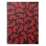 Done In Extreme Logos Notebook (black)