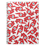 Done In Extreme Logos Notebook (white)