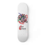 Done In Extreme SK8 Skateboard (woodgrain)