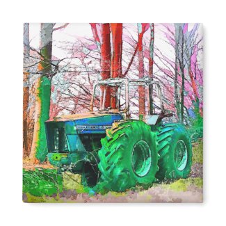 DONE PLOWING UK magnet