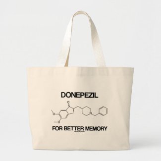 Donepezil For Better Memory (Chemical Molecule) Bags