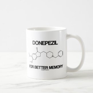 Donepezil For Better Memory (Chemical Molecule) Coffee Mug