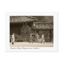 Donghwasa Temple, Palgong mountain, Southkorea postcards