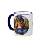 Doni Tondo or Doni Madonna by Michelangelo mugs