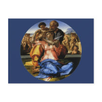 Doni Tondo or Doni Madonna by Michelangelo Post Card