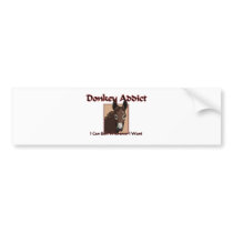 Donkey Addict bumper stickers