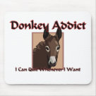 - Donkey Addict: I Can Quit Whenever I Want. This great donkey addict t-shirt design is featured on tee shirts for the entire family.: Sizes 