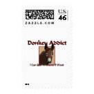  - Donkey Addict: I Can Quit Whenever I Want. This great donkey addict t-shirt design is featured on tee shirts for the entire family.: Sizes 