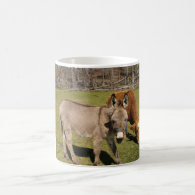 Donkey And Cow  Mug