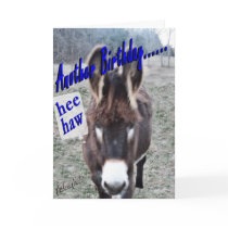 Donkey Birthday-customize it cards by MakaraPhotos Donkey Birthday-customize it cards