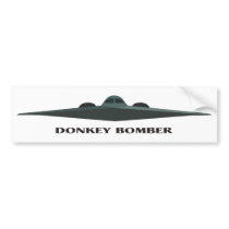 Donkey Bomber II bumper stickers by pokerchaos Donkey Bomber II bumper stickers