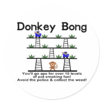 Donkey Bong stickers