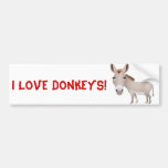 Donkey Bumper Stickers