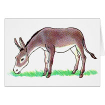 Donkey Greeting Cards