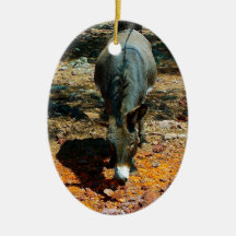 donkey christmas tree ornaments