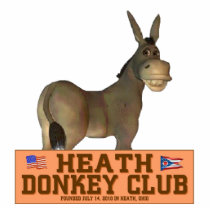 Donkey Club Photo Sculptures