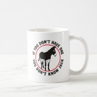 Donkey Dont Know Jack Coffee Mug
