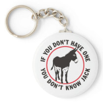 Donkey Dont Know Jack Keychain
