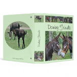 Donkey Friends binder