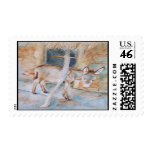 Donkey in the Manger Christmas Stamp stamps