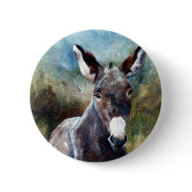 Donkey Portrait Pins
