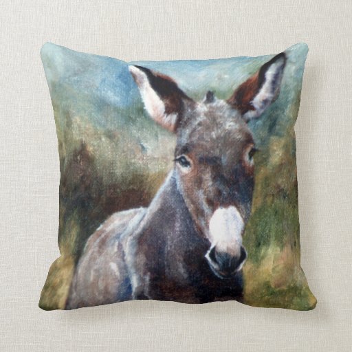 donkey pillow