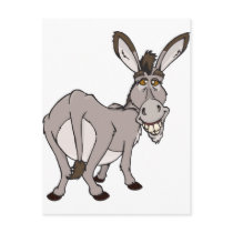 donkey postcards