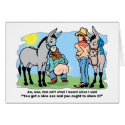 Donkey Show card