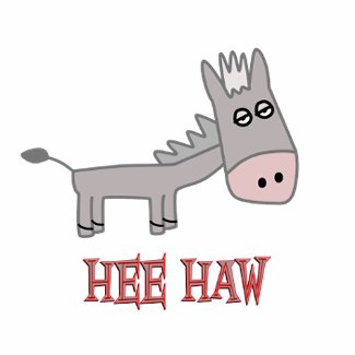 Donkey sticker