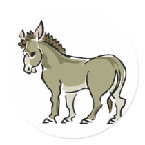 Donkey stickers by animalworld Donkey stickers
