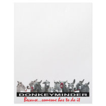 DONKEYMINDER PERSONALIZED LETTERHEAD